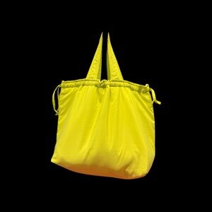 Lululemon Athletica Vibrant Yellow Tote